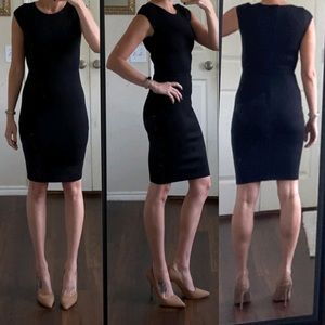 Bar III Black Midi Dress